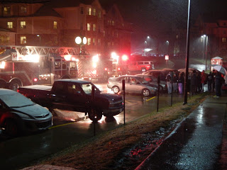 Firefighters were called to Watson Hall last night to investigate a burning smell.