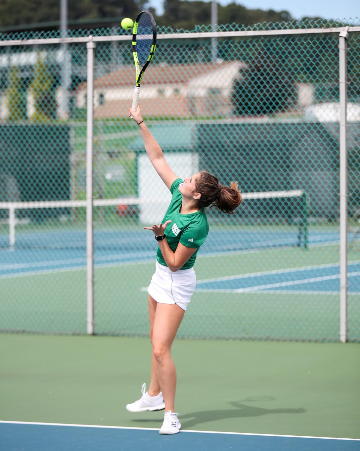 Tennis returns to action, loses to CMU 7-0