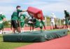 Slippery Rock football practices for season opener