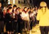 SRU French Club hosts candlelight vigil