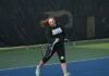 Tennis dominates Grove City on senior day