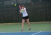 Women’s tennis finishes strong in first half of season