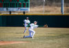 Rock baseball ties a pair of records in rescheduled doubleheader