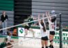 Rock Volleyball dominates IUP, finishes 1-1 on the weekend
