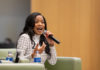 Keke Palmer connects with SRU
