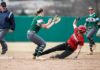 Rock softball splits doubleheader against Griffins