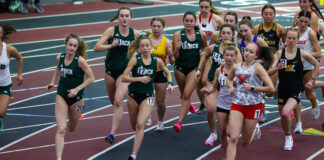 Rock women’s indoor track and field competes at Jim Wuske Invitational