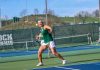 Rock tennis earns doubles point but falls to Youngstown State