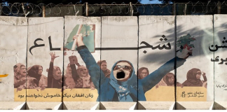 The woman beneath the cloth