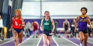 Gilbert, Igims lead Rock to second straight PSAC indoor title