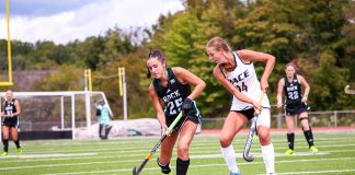 Rock field hockey splits weekend play