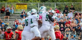 Slippery Rock routs Seton Hill on the road, 49-7