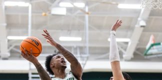 Mayo’s 22 points lead Rock to playoff clincher