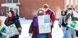 ERA advocates bring nationwide ICE OUT protest to Slippery Rock
