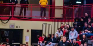 Late surge falls short as SRU drops PSAC tournament opener