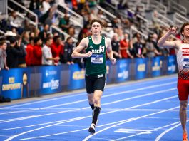 Rock post marks at two seperate meets