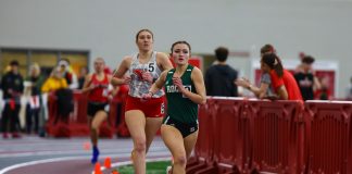SRU women shine in split squad action