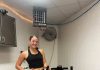Spin class at SRU in full motion