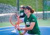 Meredith captures 400 career wins as Rock tennis shuts out Seton Hill