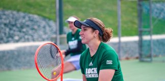 Meredith captures 400 career wins as Rock tennis shuts out Seton Hill