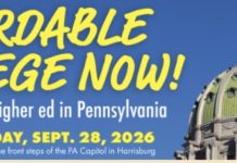 Rally for higher ed funding