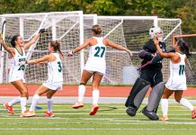 Hutchinson leads SRU to 3-1 upset over no. 9 Lander
