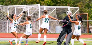 Hutchinson leads SRU to 3-1 upset over no. 9 Lander