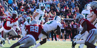 No. 7 Rock visits No. 19 IUP for 100th meeting